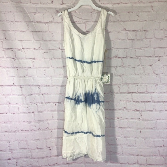 Chelsea & Violet Other - Chelsea & Violet Girls Blue and White Tie Dye Dress - Size 12